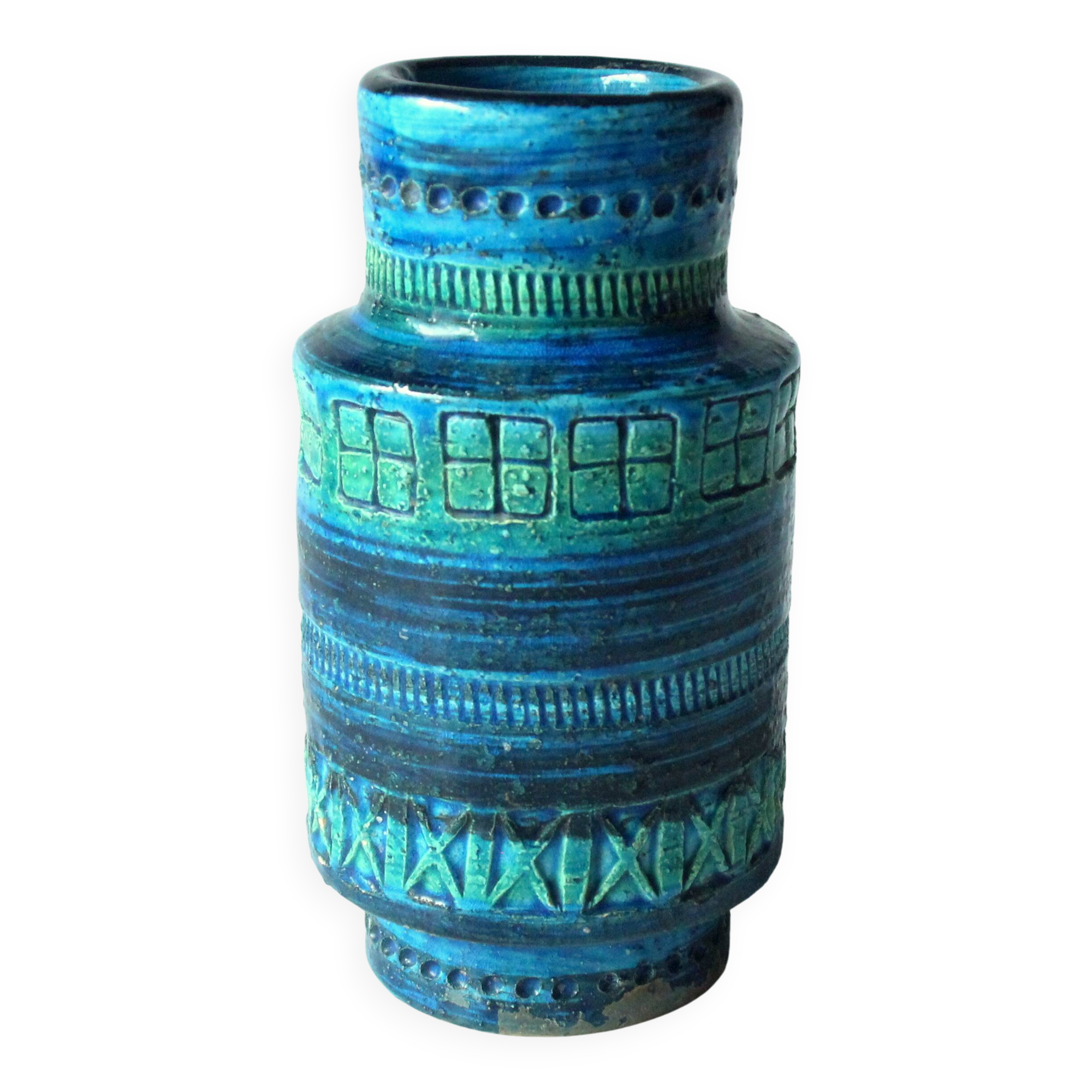 Bitossi vase designed by Aldo Londi - marked - vintage