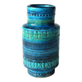 Vase Bitossi conçu par Aldo Londi - marqué - vintage