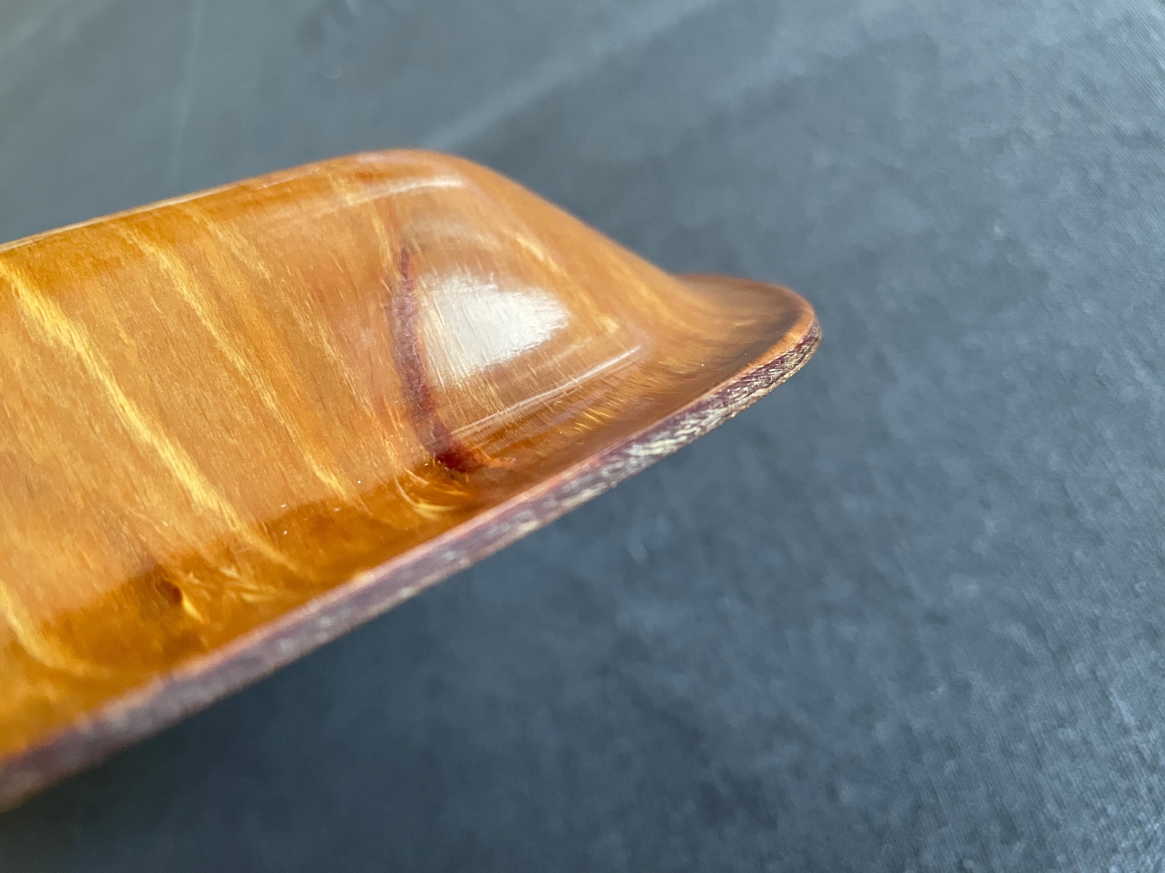 Thermoformed Scandinavian wood dish Gerling Sol Ohligs