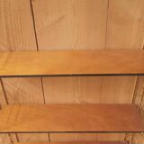 Vintage tomado string shelf, wooden trays
