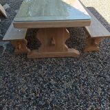 Monastery table with 2 benches