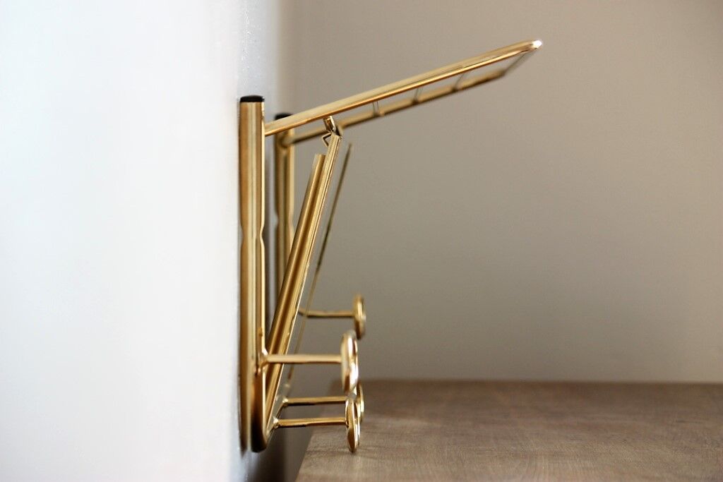 Coat rack  golden