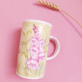 Mug Roy Kirkham foxglove fine bone china collection