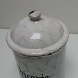 Chicory enameled pot