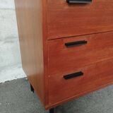 Vintage teak chest of drawers