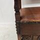 Pair of Renaissance style armchairs in walnut, 20th century