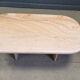 Vintage Italian travertine coffee table, 1970s