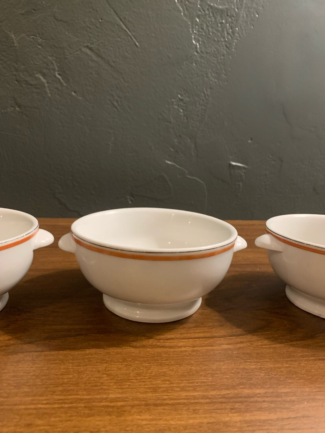 Vintage Auteuil porcelain bowl