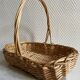 Petit panier osier beige