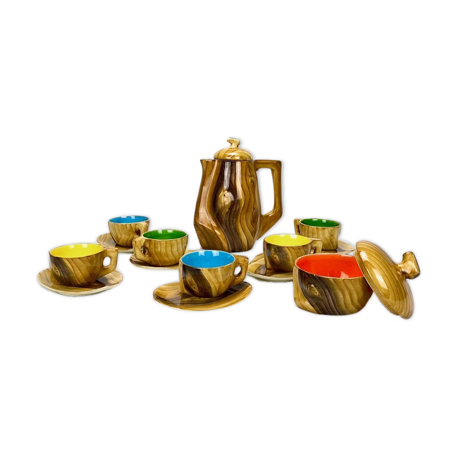 Coffee service Vallauris Grandjean-Jourdan