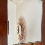 Barber mirror in its original state.