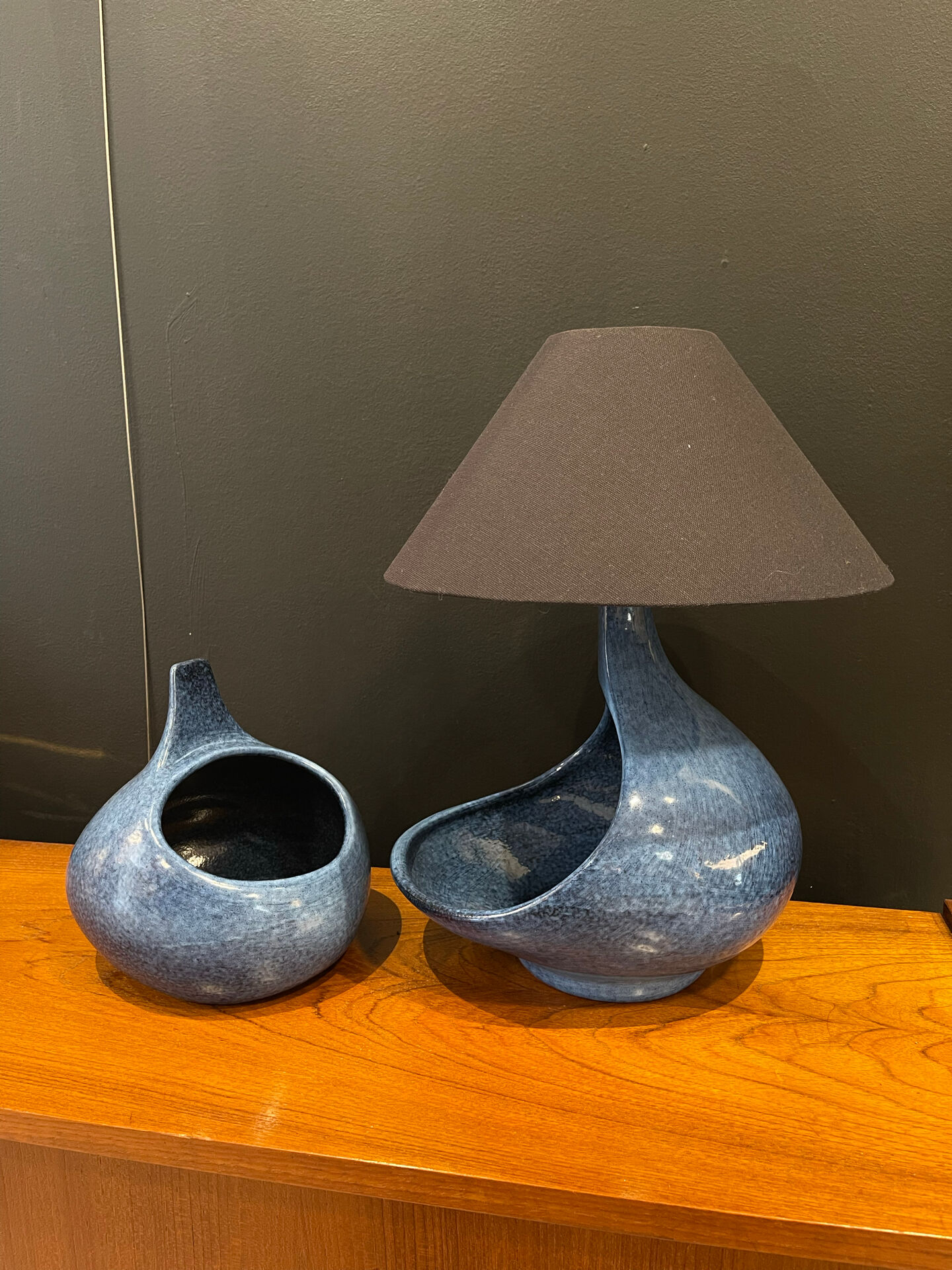 Ceramic lamp by Fred and Andrée Stocker 1960