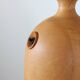 Rare vintage wooden table lamp by Dyrlund Denmark.