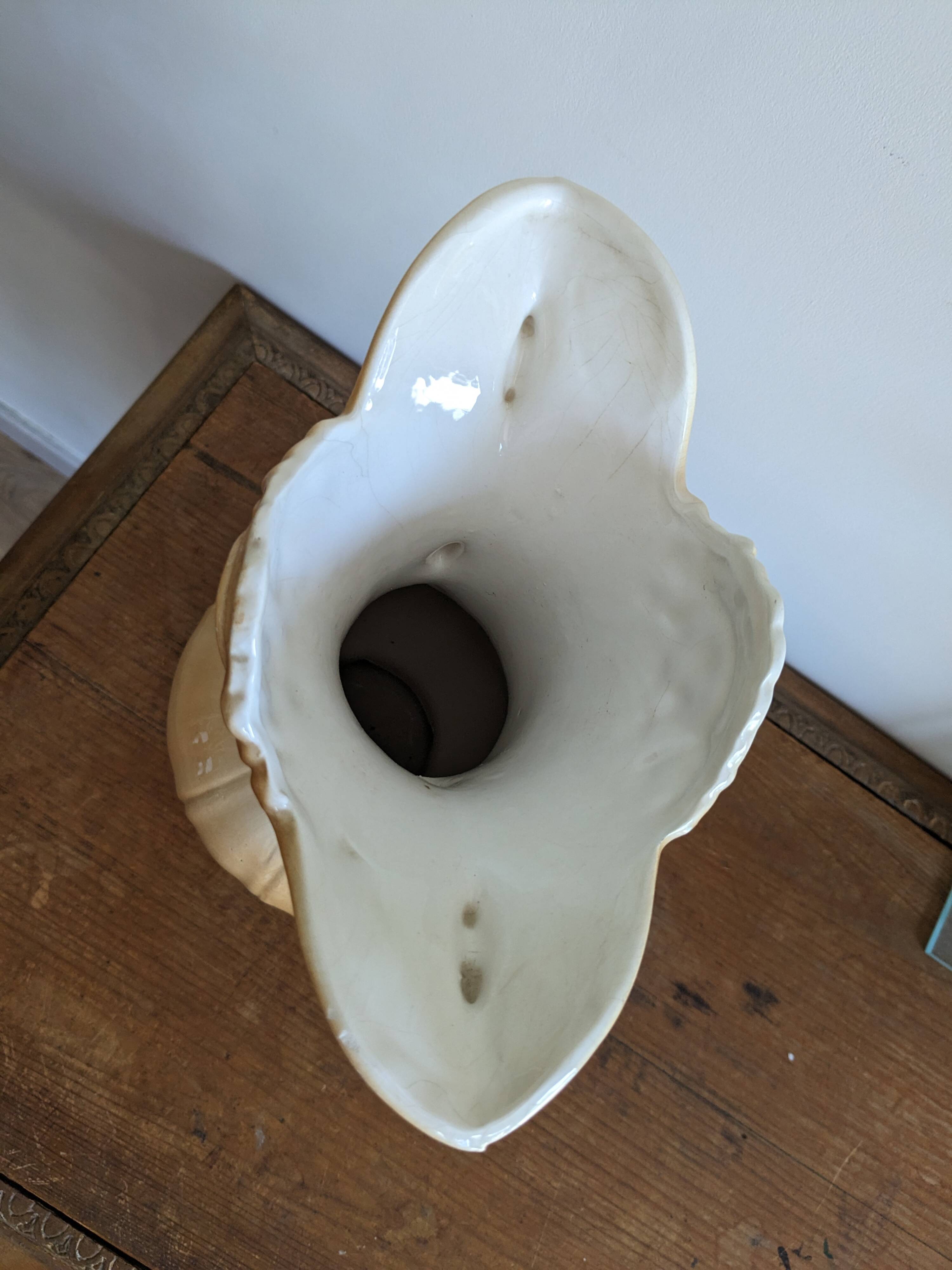 Earthenware vase from Campdimonte Naples