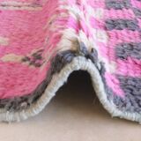 Pink Runner Rug - 354 x 83 cm