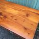 Louis Philippe style farmhouse table in solid cherrywood