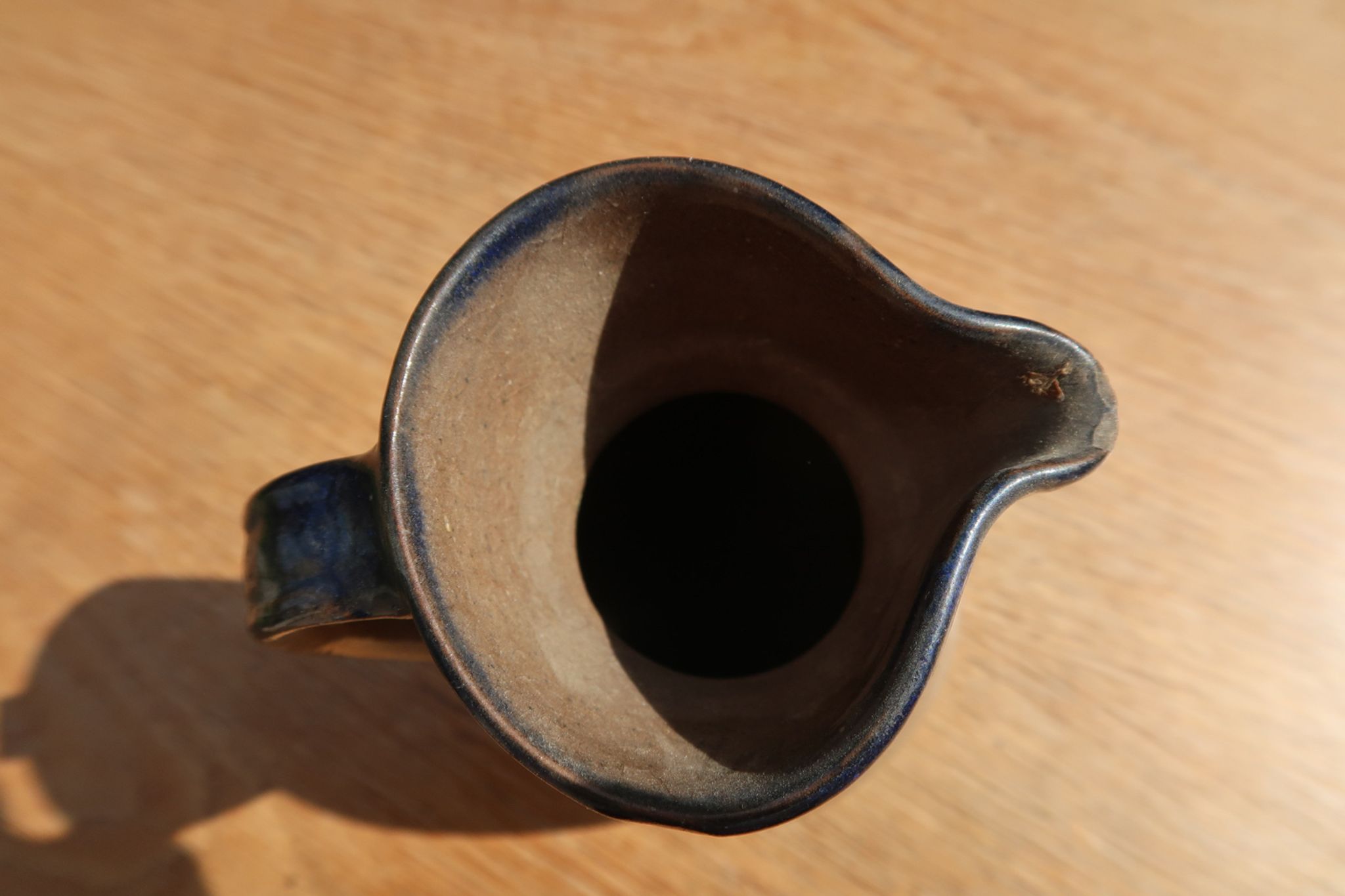 Vintage ceramic pitcher or carafe or jug