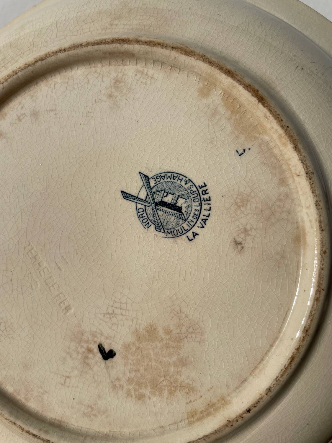 Iron earth salad bowl Moulin des loups