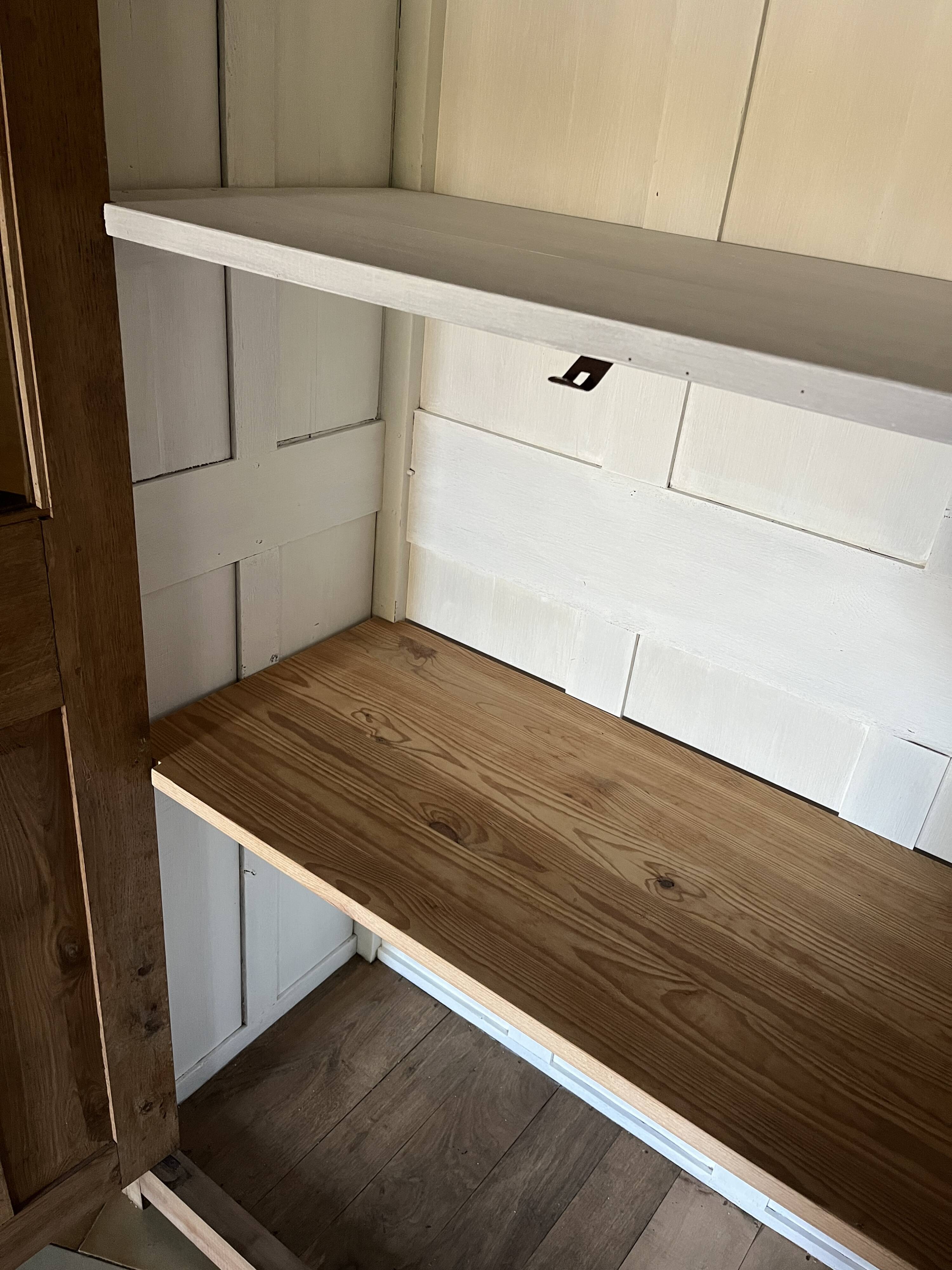 Vintage Parisian glass cabinet