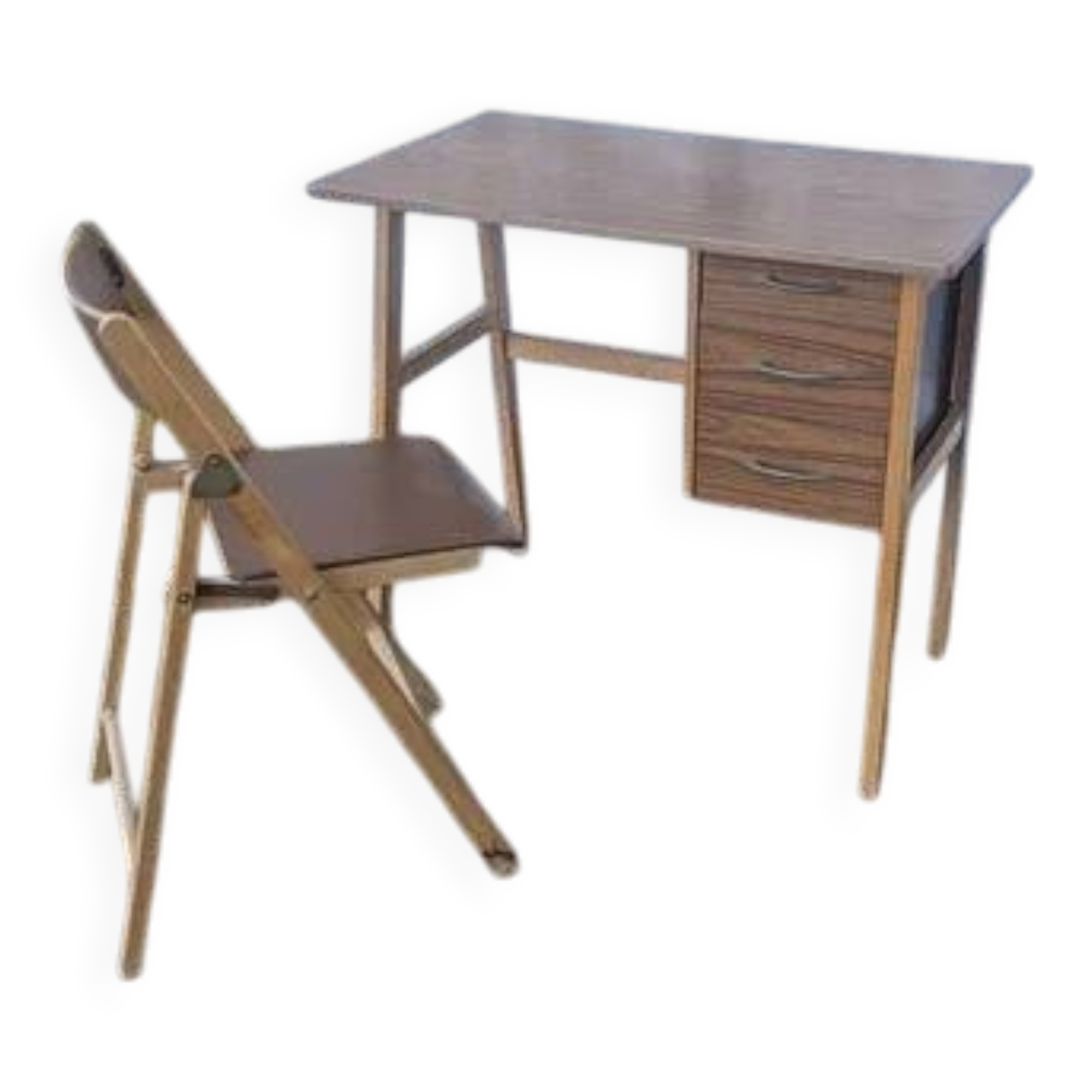 Vintage desk and chair
