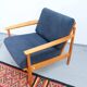 Vintage retro armchair from the 60s-70s in teak, Mid-Century style.