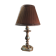 Lamp style napoleon 3 bronze painted electricity