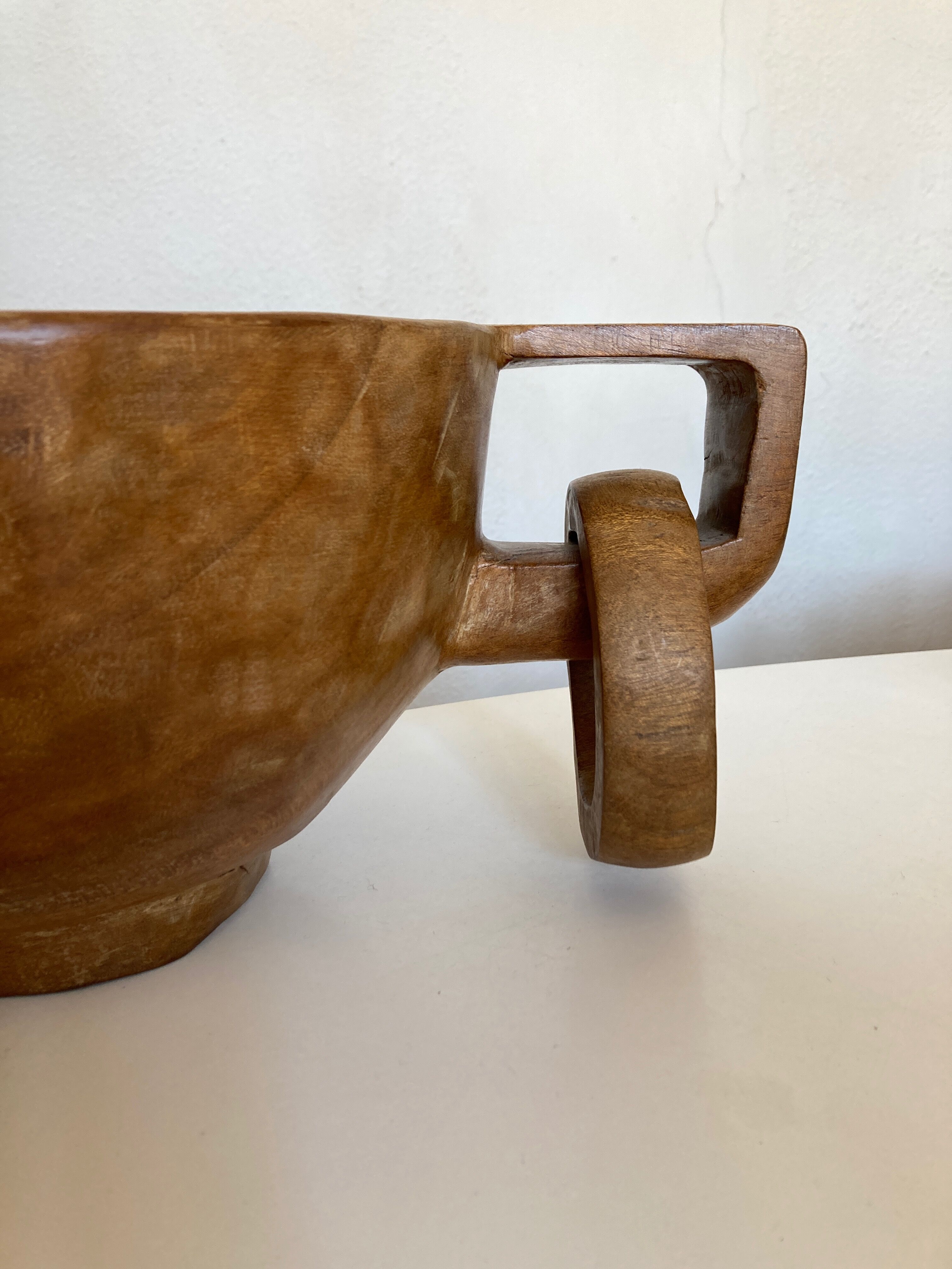 Modernist monoxyl wood cut 1960