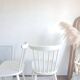 Set of six vintage Scandinavian chairs
