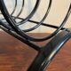 Metal magazine rack