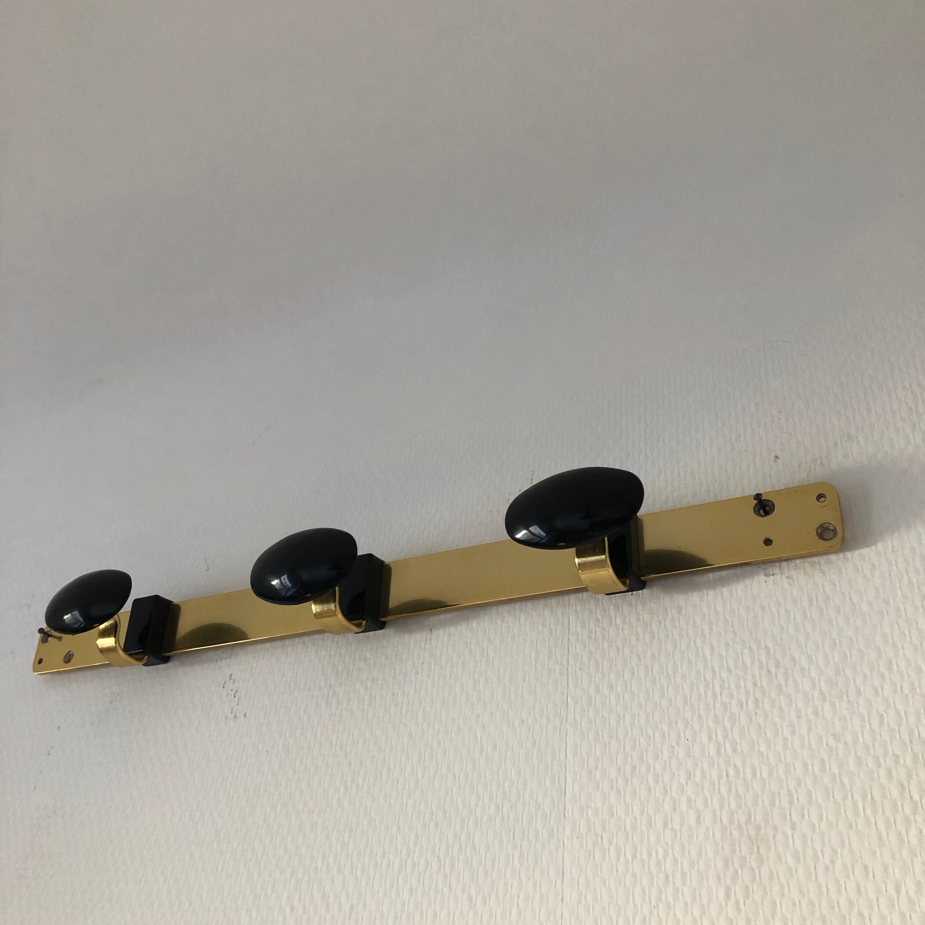 Hanger Golden 3 pegs vintage 1960