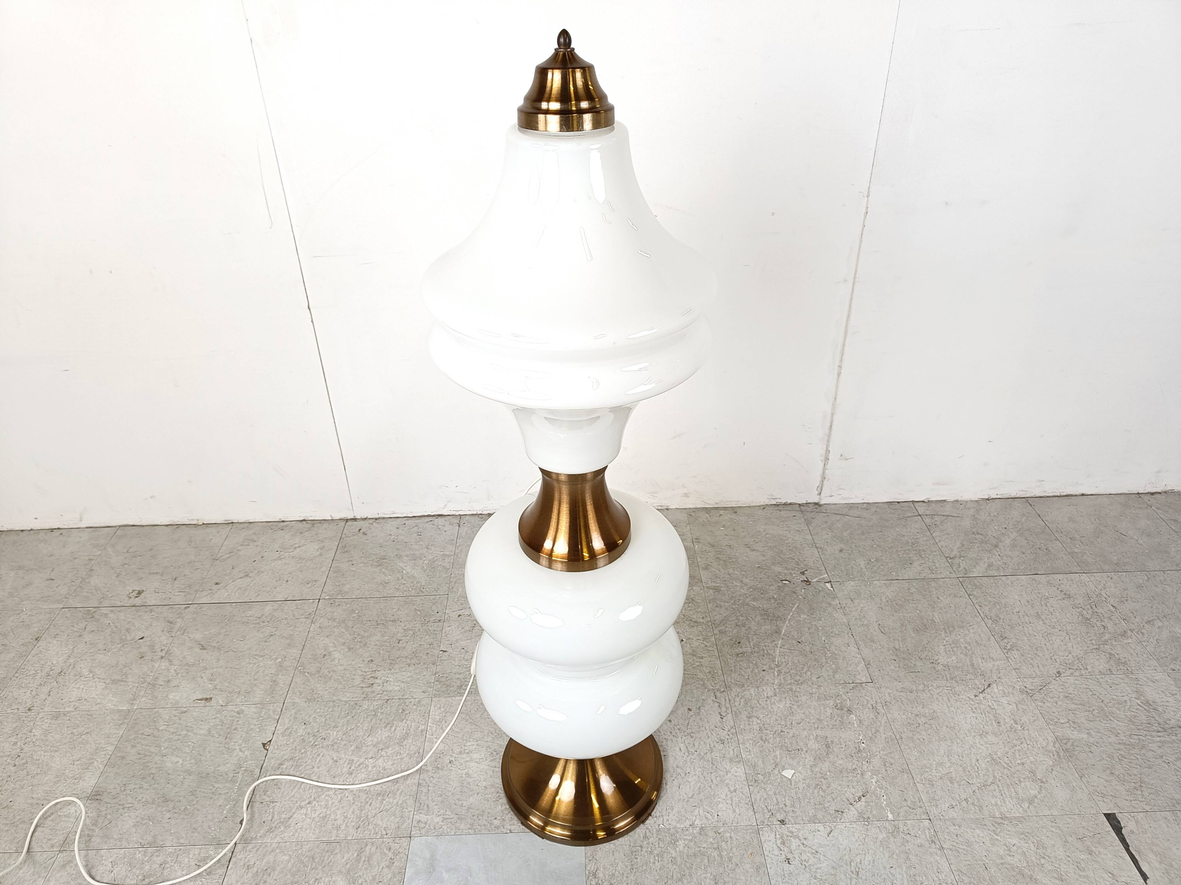 Vintage floor lamp by Mazzega, 1960s