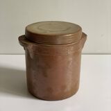 Stoneware pickle pot