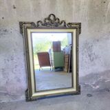 Old gold mirror