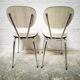 Formica chair duo
