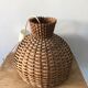 Vintage rattan pendant light