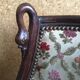 Pair of gooseneck gondola chairs