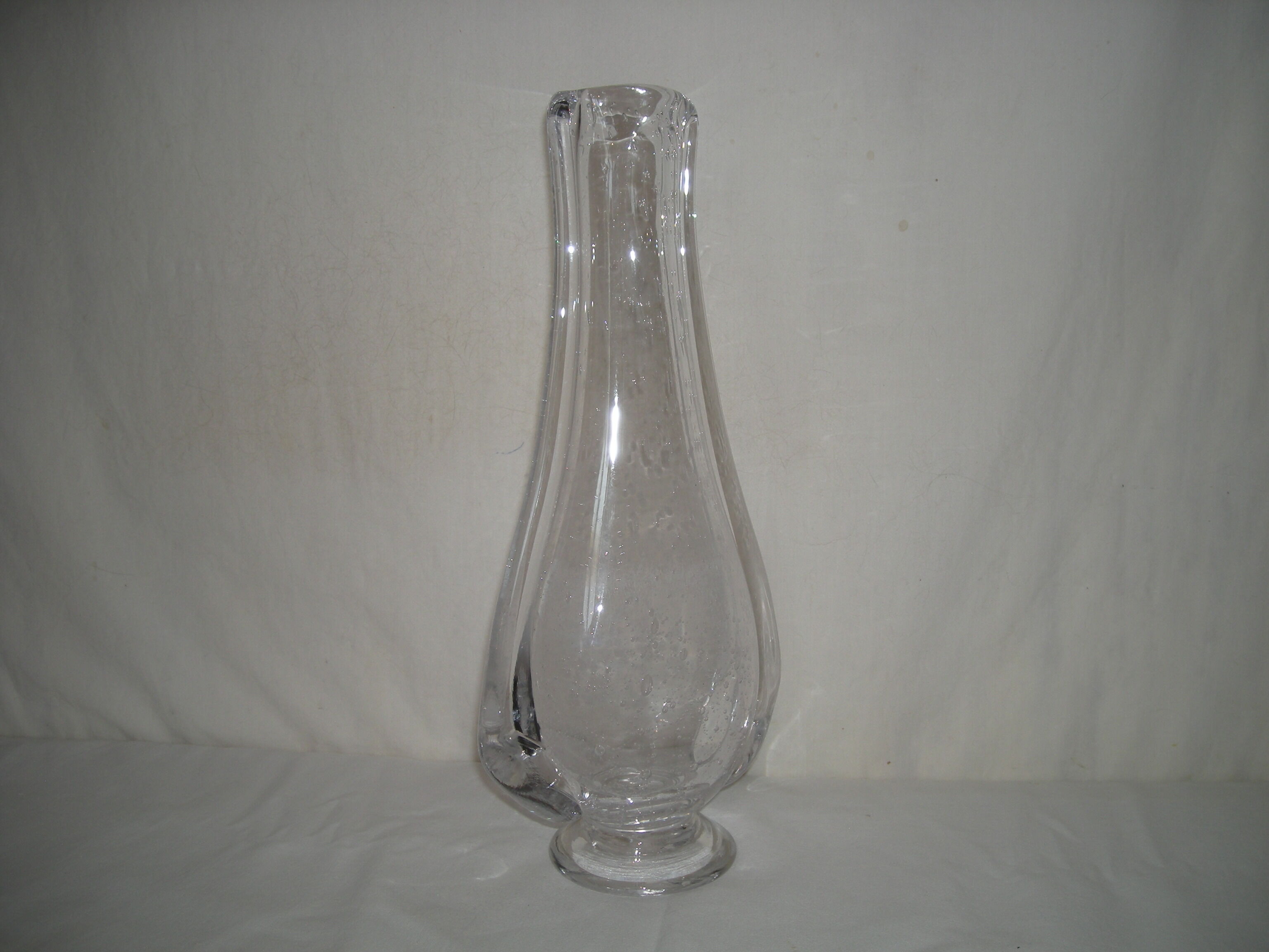 Bubble vase crystallerie des 4 vents