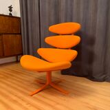 Corona Sepctrum armchair, model EJ 5-S, designed by Poul M. Volther, Erik Jørgensen, Denmark.