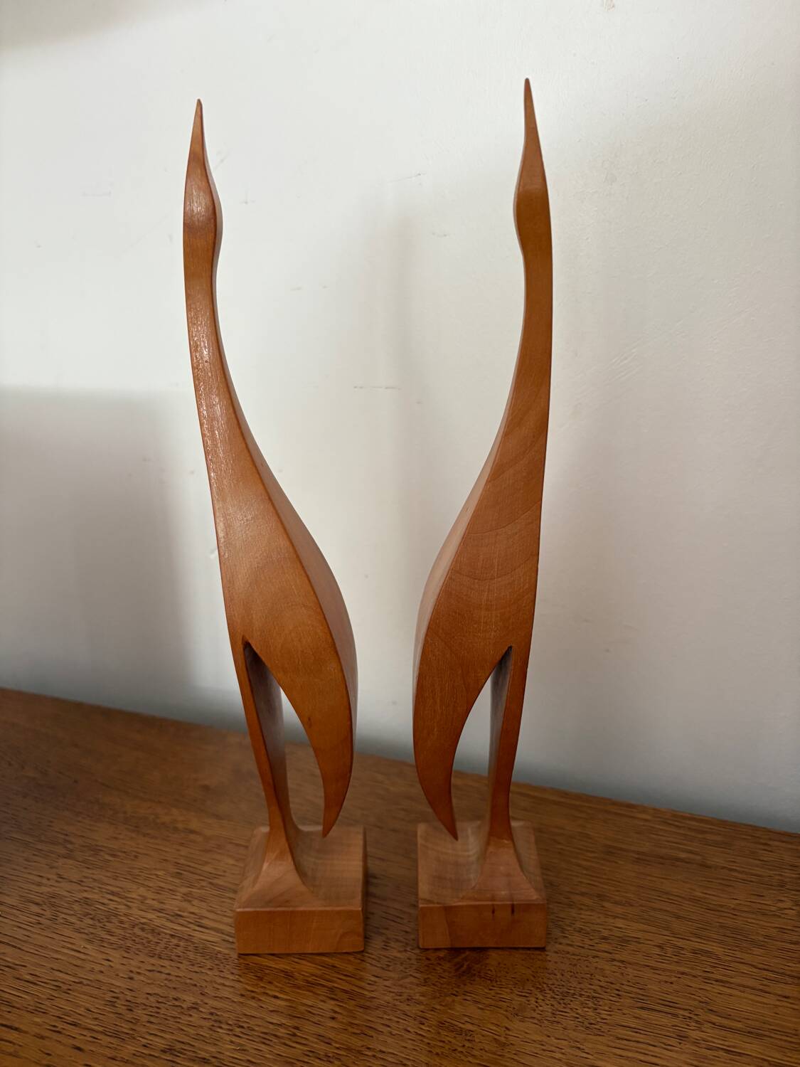 Mid Century Bird Bookends