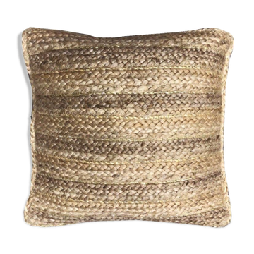 Jute decorative cushion