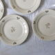 Set of 6 dessert plates Villeroy and Boch, vintage, Germany