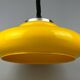 60s 70s ceiling lamp hanging lamp plastic chrome metal space age design