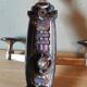 Vintage silver metal wall hook made in France