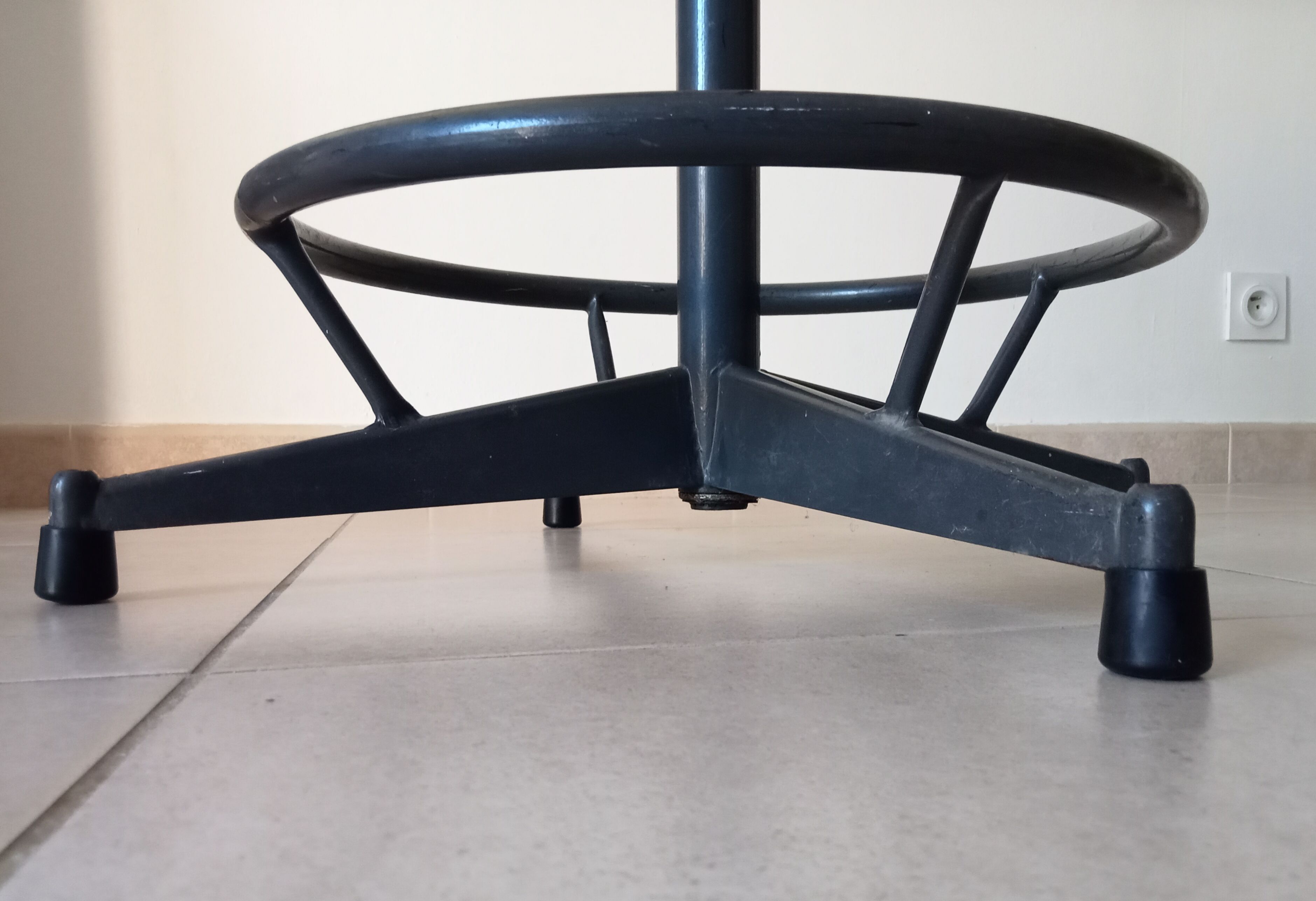 Vintage industrial workshop stool SIPE ITALY 1960s
