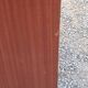 Vintage mahogany chest of drawers from the 60s conical feet 4 drawers