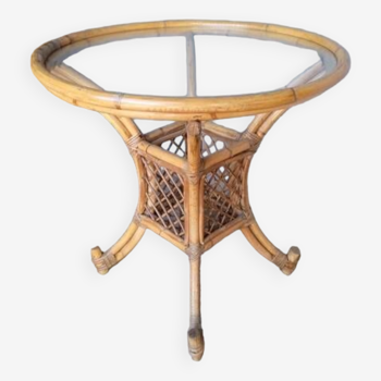 Round rattan table ep 1970