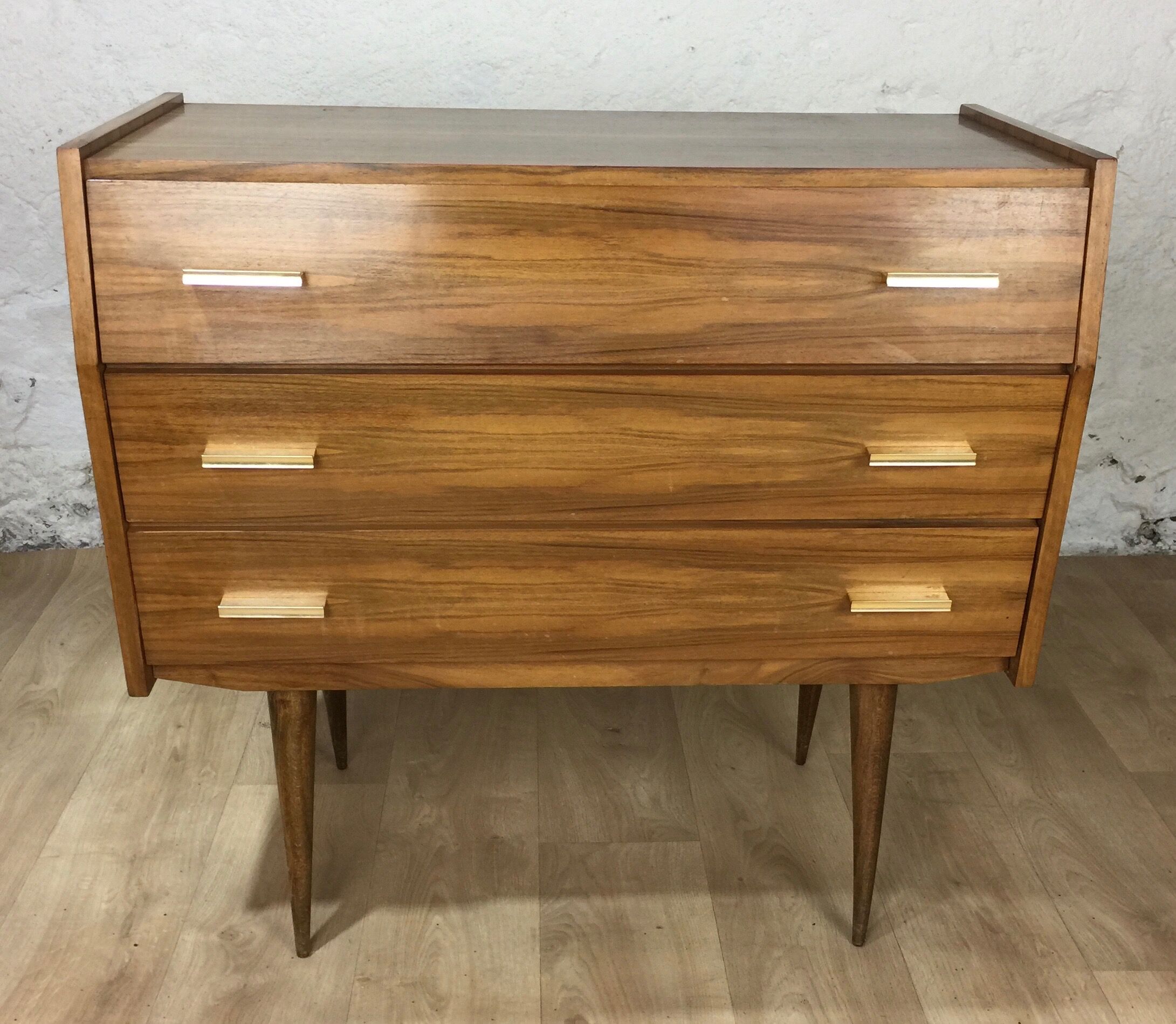 Chest of drawers 3 drawers 60s