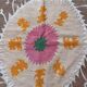 Vintage hand-embroidered tablecloth 116x160 cm