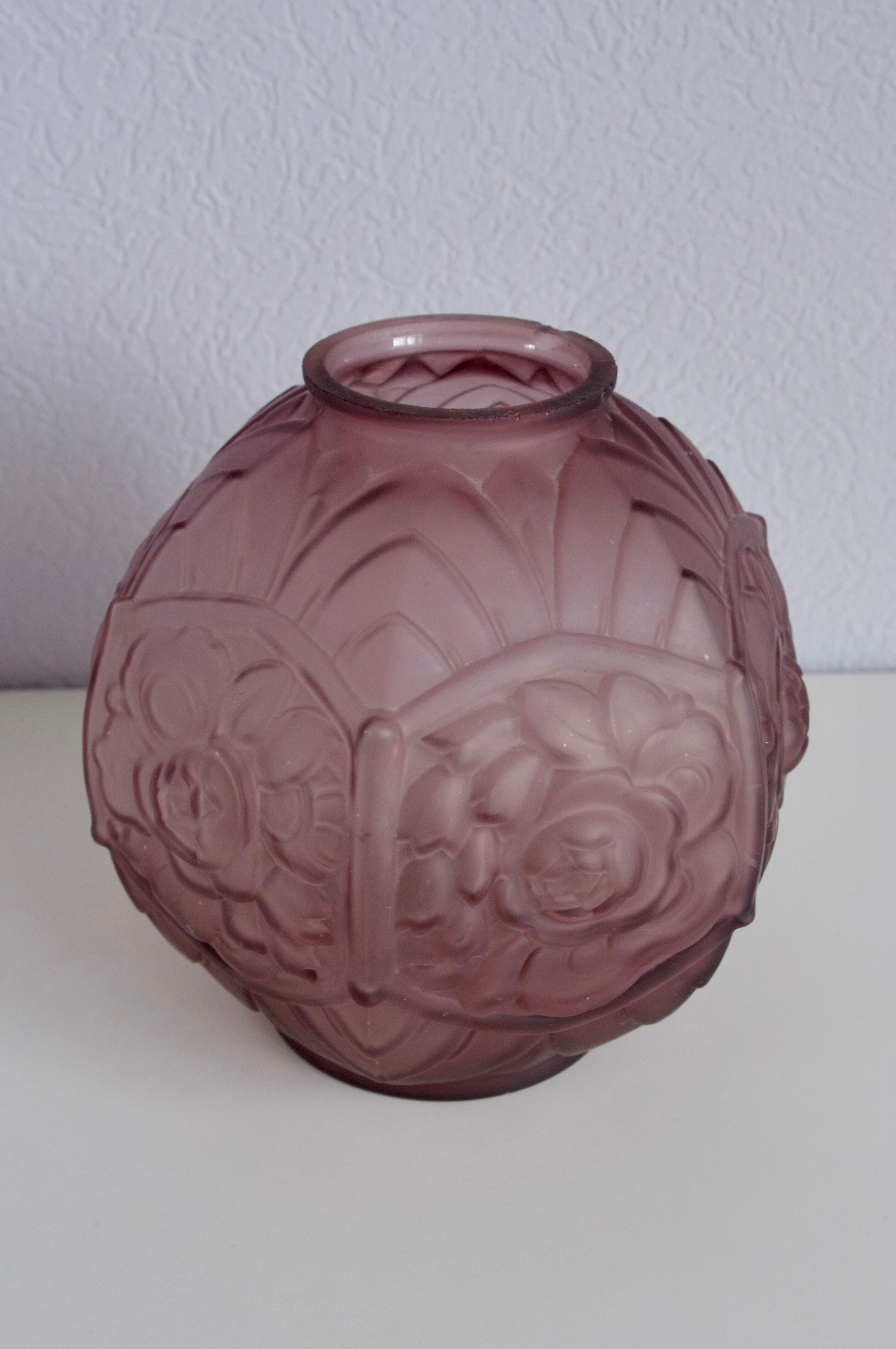 Art Deco ball vase