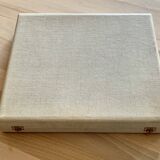 Dessert service 12 forks 1 silver metal shovel net model